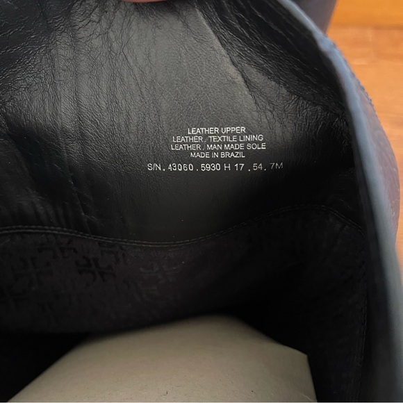 Tory Burch black leather riding boots - Picture 5 of 6